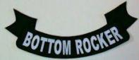12in Polytwill Bottom Ribbon Rocker