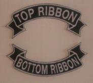 12in FE Motorcycle Ribbon Rocker Set