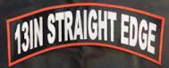 13in Straight Edge Polytwill TOP Rocker