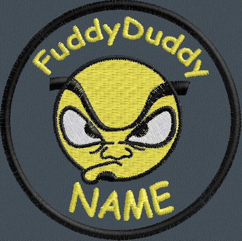 FuddyDuddy Club Name Patch