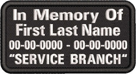 In Memory Of Service Branch-Dates FE-SRDC In Memory Of Service Branch-Dates FE-SRDC