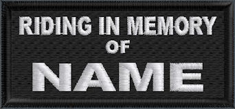 Riding In Memory Of 1 Line Riding In Memory Of 1 Line