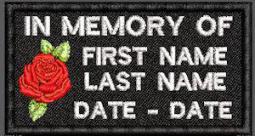 In Memory Of Rose Patch