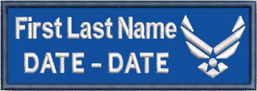 Air Force NAME DATE 5x1.75 Air Force NAME DATE 5x1.75