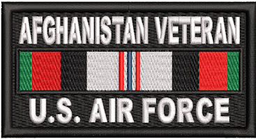 Afghanistan Veteran Service Ribbon Us Air Force Patch Afghanistan Veteran Service Ribbon Us Air Force Patch