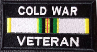 Cold War Veteran Service Ribbon Patch Cold War Veteran Service Ribbon Patch