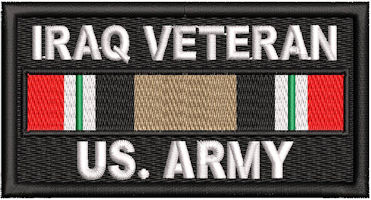 Iraq Veteran Service Ribbon Us Army Patch Iraq Veteran Service Ribbon Us Army Patch