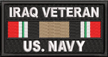 Iraq Veteran Service Ribbon Us Navy Patch Iraq Veteran Service Ribbon Us Navy Patch