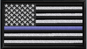 US Flag Thin Blue Line - Click to View Options