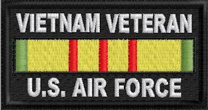 Vietnam Veteran US Air Force Patch Vietnam Veteran US Air Force Patch