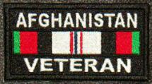 Afghanistan Veteran Patch