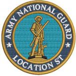 4in Army National Guard Location Patch