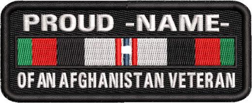 Proud Afghanistan Veteran Patch
