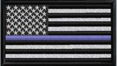 US Flag Thin Blue Line - Click to View Options