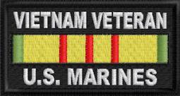 Vietnam Veteran US Marines Patch