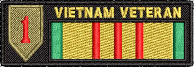 1st Infintry Division Vietnam Veteran Patch
