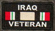 Iraq Veteran Service Ribbon Patch Iraq Veteran Service Ribbon Patch