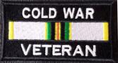 Cold War Veteran Service Ribbon Patch Cold War Veteran Service Ribbon Patch