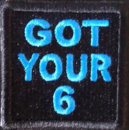 GOT YOUR 6 Patch