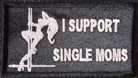 I Support Single Moms Patch I Support Single Moms Patch