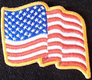 Small US Flag Wavy Small US Flag Wavy