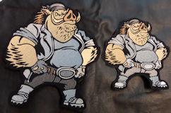 Warthog Back Patch Set - Adult-Youth Warthog Back Patch Set - Adult-Youth