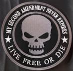 My 2nd Amendment Never Expires 10in Back Patch