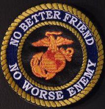 No Better Friend No Worse Enemy 4in-Black