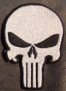 The Punisher Skull - Silver