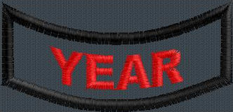 2.5x.75 YEAR ONLY PATCH