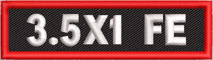35x1FE Name Patch