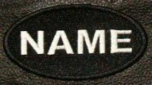 3.5in x1.85in OVAL Patch - FE