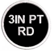 3in Round Polytwill Patch
