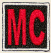 2x2in MC Patch - Full Embroidered