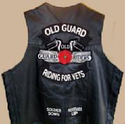 Old Guard Riders Vest Back