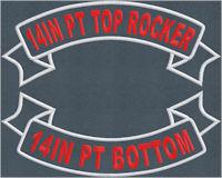 14in PT Top and Bottom Ribbon Rocker Set