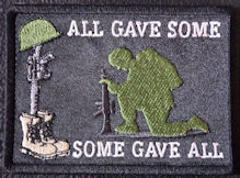 All Gave Some Some Gave All Soldiers Cross Patch All Gave Some Some Gave All Soldiers Cross Patch