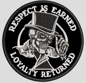 Respect is Earned Loyalty Returned Patch