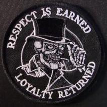 Respect Is Earned Loyalty Returned Patch Respect Is Earned Loyalty Returned Patch