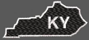 United States Kentucky Full Embroidered