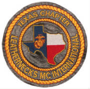 Leathernecks Motorcycle back patch