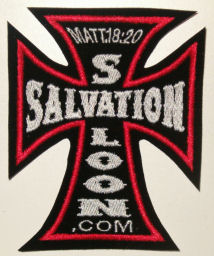 Salvation Saloon Motorcycle Back Patch